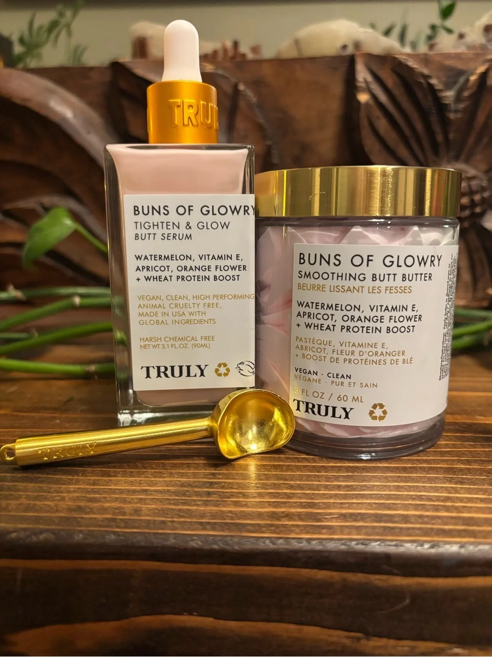 Truly Beauty Buns of Glowry Bundle with Limited Edition Gold Scoop